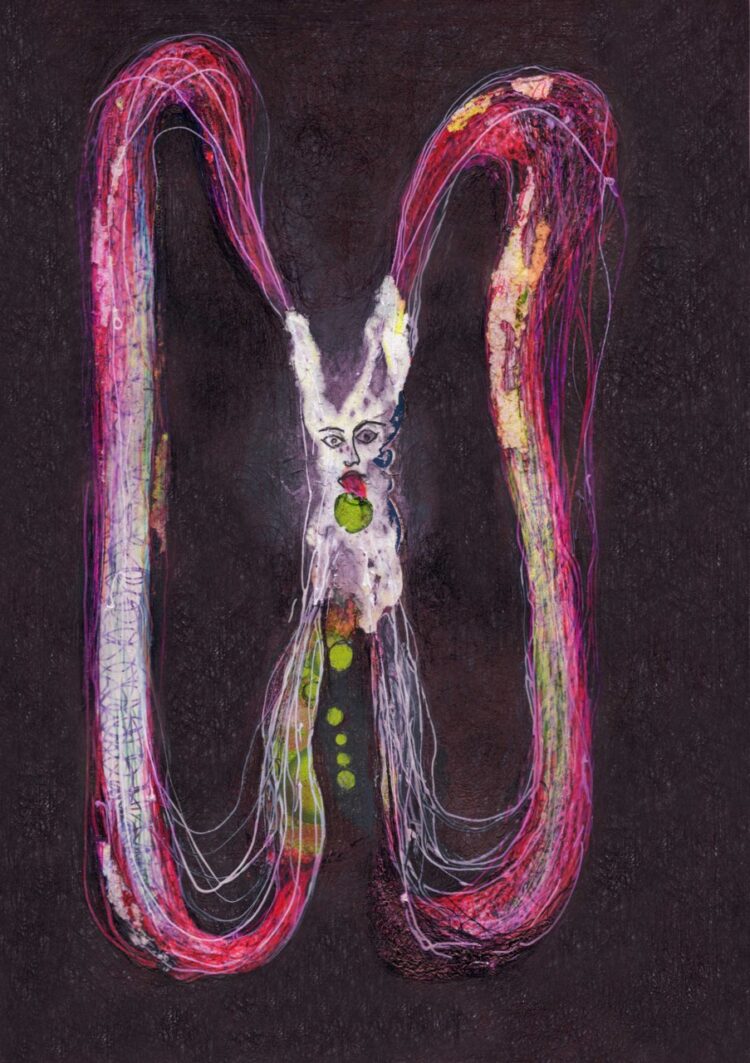 Das Foto zeigt eine Arbeit der Künstlerin Eva Raschpichler.